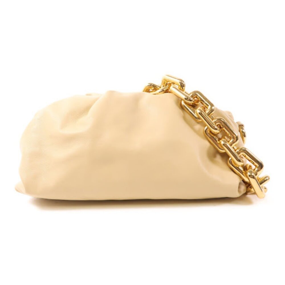 bottega veneta chain pouch in porridge